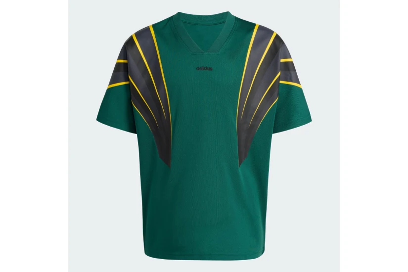 Adidas Originals Santiago Batwing Sleeve Loose Παιδική Φανέλα Κυπαρισσί, Κίτρινη, Μαύρη