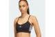 Adidas Originals 3-Stripes Γυναικείο Μπουστάκι Μαύρο, Λευκό