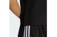 Adidas Originals 3-Stripes Γυναικείο Κοντομάνικο T-Shirt Μαύρο, Λευκό