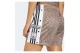 Adidas Originals Allover Print Adibreak Γυναικείο Αθλητικό Σορτς Καφέ, Λευκό, Μαύρο