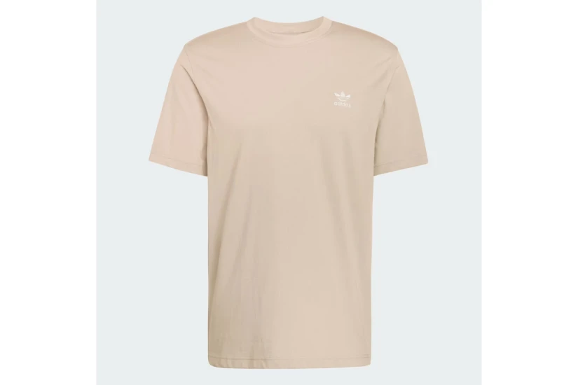 Adidas Originals Trefoil Essentials Ανδρικό Κοντομάνικο T-Shirt Μπεζ
