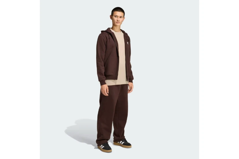 Adidas Originals Trefoil Essentials Ανδρικό Κοντομάνικο T-Shirt Μπεζ