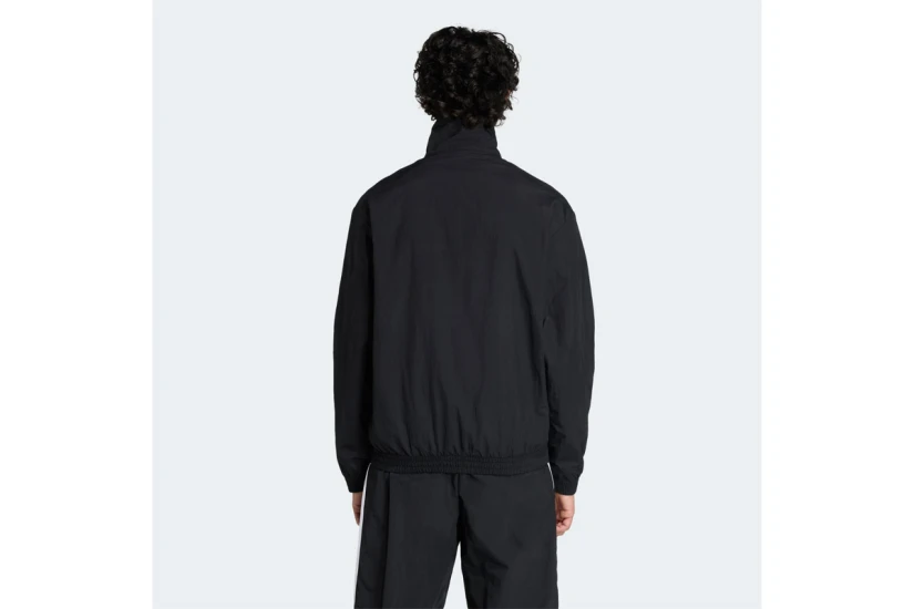 Adidas Originals Firebird Woven Ανδρική Ζακέτα Nylon Μαύρη, Λευκή