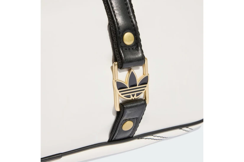 Adidas Originals Airliner Elongated Γυναικεία Τσάντα Ώμου-Χειρός Λευκή, Μαύρη, Χρυσή 5,4L