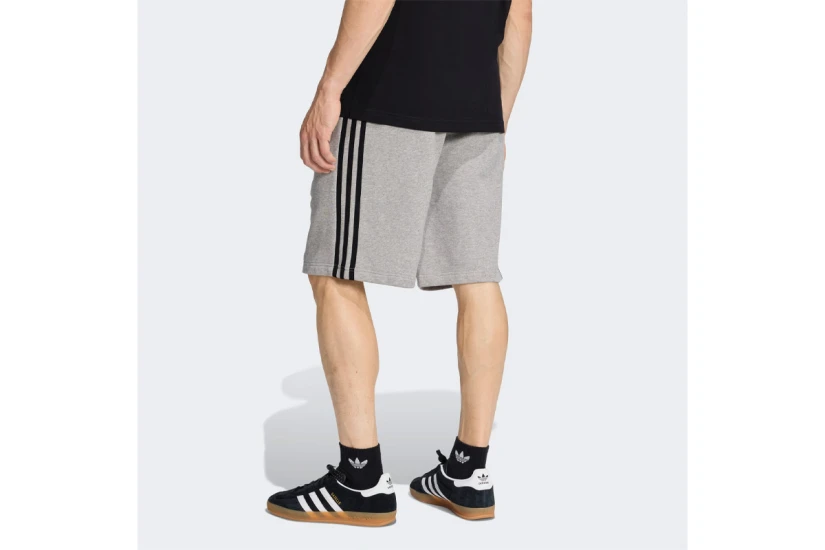 Adidas Originals 3-Stripes Ανδρική Αθλητική Βερμούδα Γκρι