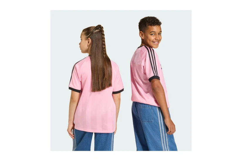 Adidas Originals Loose Jersey Παιδικό Κοντομάνικο T-Shirt Ροζ, Μαύρο