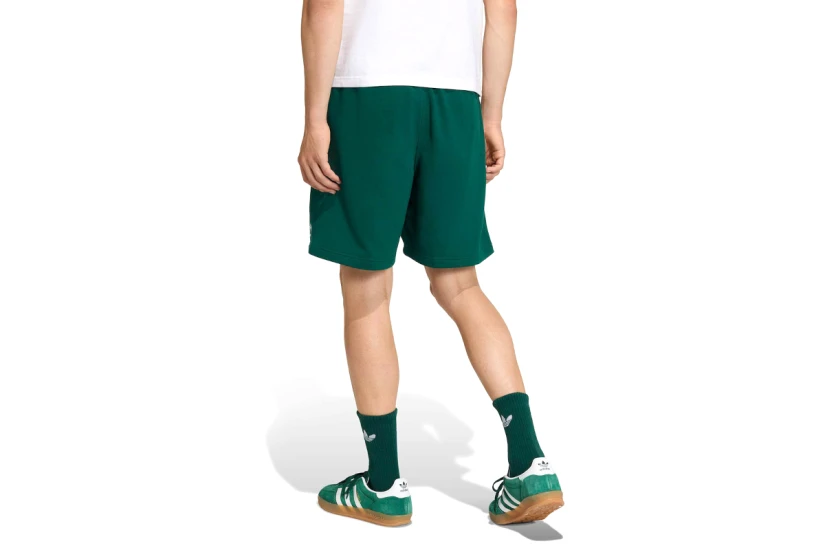 Adidas Originals Trefoil Essentials Fleece Ανδρική Αθλητική Βερμούδα Πράσινη