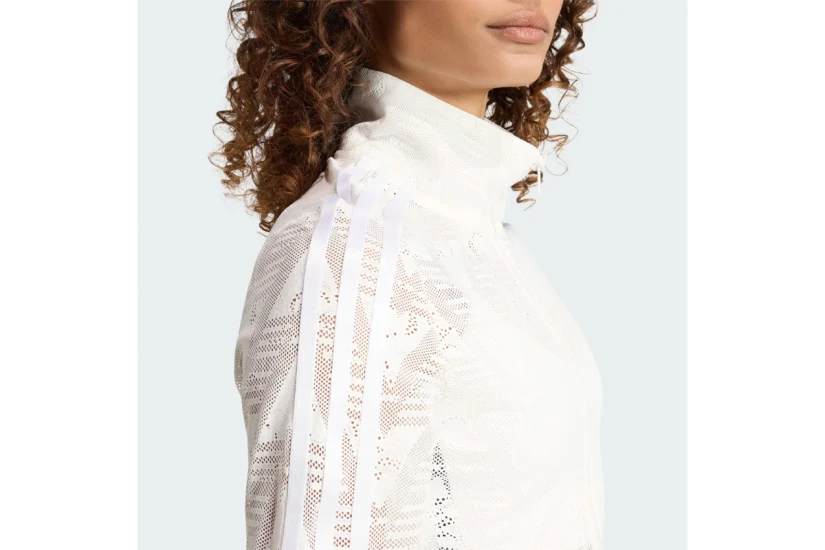 Adidas Originals Firebird Classic Lace Γυναικεία Ζακέτα Nylon Εκρού