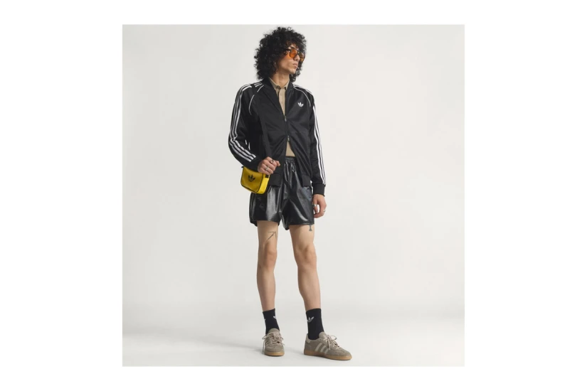 Adidas Originals SST Ανδρική Πολυεστερική Ζακέτα Μαύρη, Λευκή