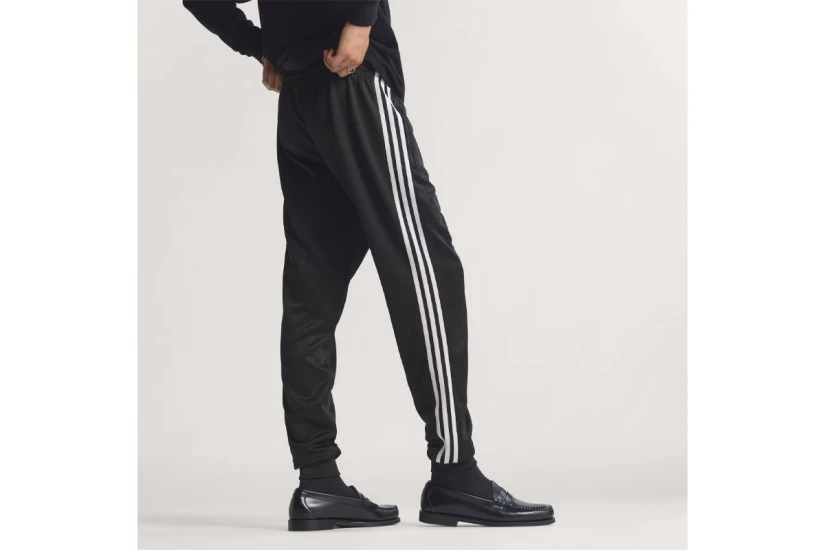 Adidas Originals SST Ανδρικό Παντελόνι Φόρμας Μαύρο, Λευκό