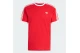 Adidas Originals 3-Stripes Ανδρικό Κοντομάνικο T-Shirt Κόκκινο, Λευκό