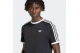 Adidas Originals 3-Stripes Ανδρικό Κοντομάνικο T-Shirt Μαύρο, Λευκό