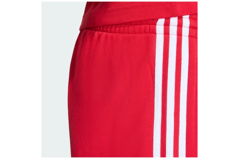 Adidas Originals 3-Stripes Ανδρική Αθλητική Βερμούδα Κόκκινη, Λευκή