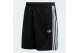 Adidas Originals 3-Stripes Loose Engineered Ανδρική Αθλητική Βερμούδα Μαύρη