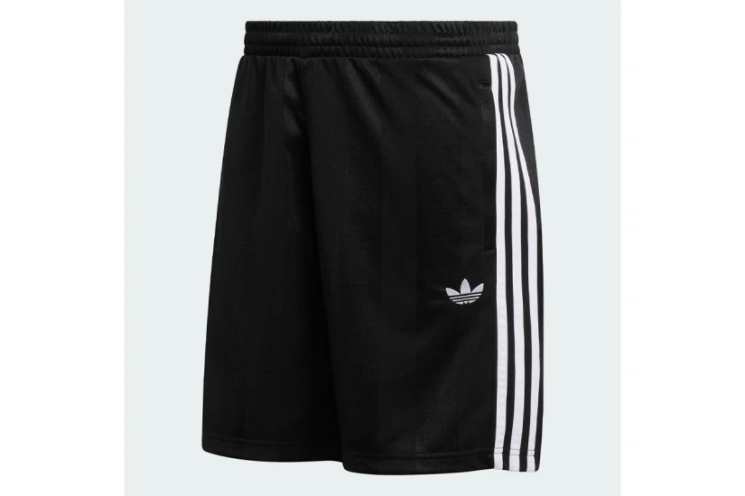 Adidas Originals 3-Stripes Loose Engineered Ανδρική Αθλητική Βερμούδα Μαύρη