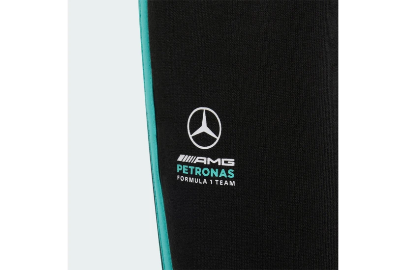 Adidas Mercedes - AMG Petronas Formula 1 Παιδικό Παντελόνι Φόρμας Μαύρο, Τυρκουάζ, Λευκό