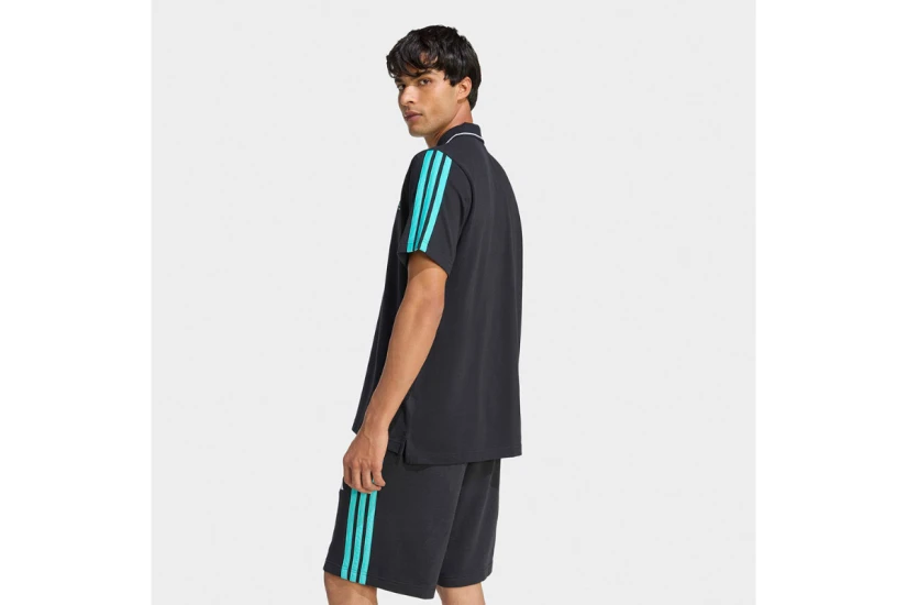 Adidas Performance Mercedes-AMG Petronas F1 DNA Ανδρικό Κοντομάνικο Polo T-Shirt Μαύρο