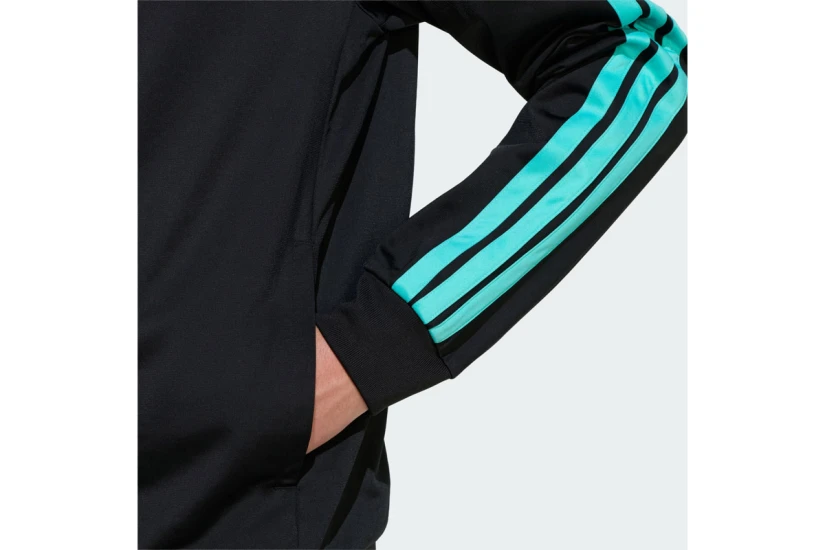 Adidas Mercedes - AMG Petronas Formula 1 Ανδρική Πολυεστερική Ζακέτα Μαύρη, Τυρκουάζ, Λευκή