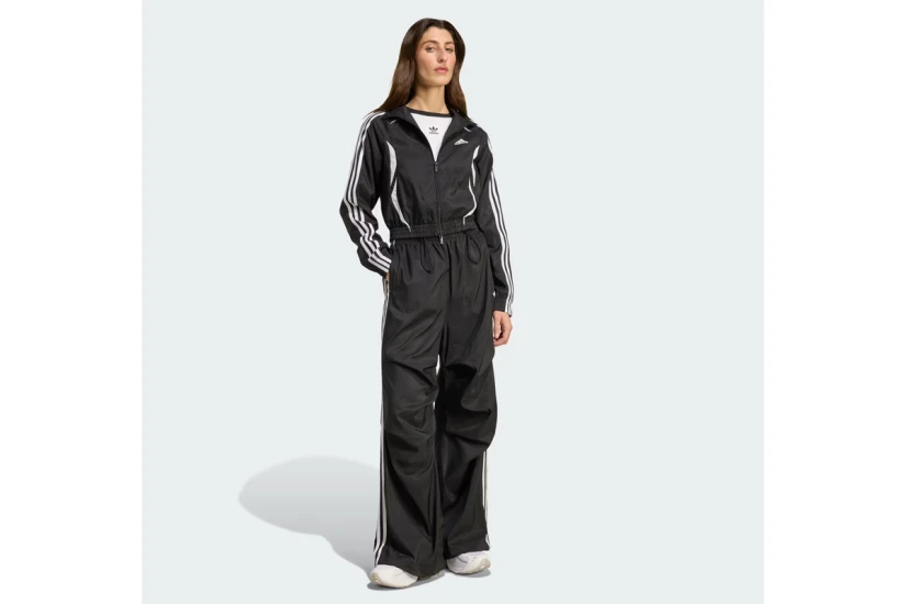 Adidas Originals 3-Stripes Γυναικείο Παντελόνι Φόρμας Μαύρο