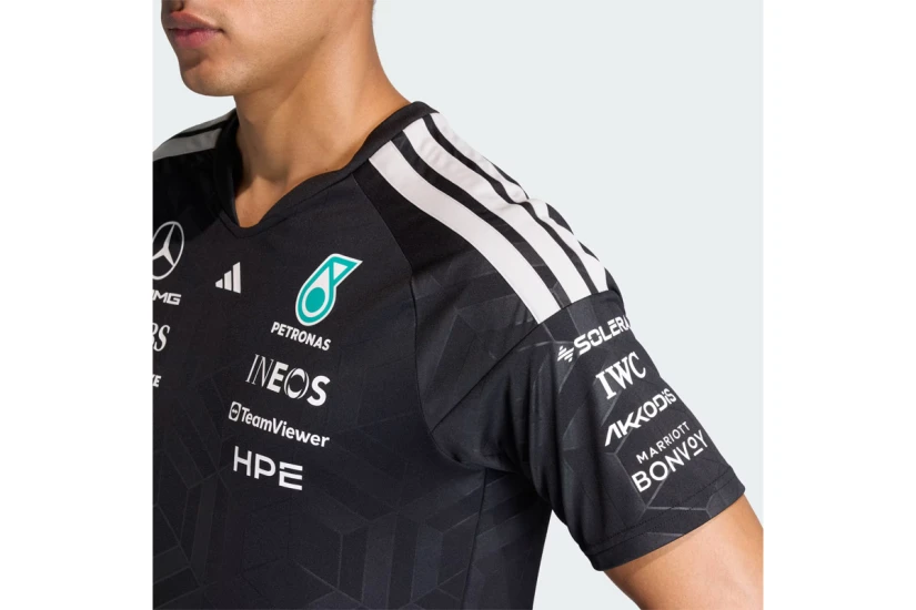 Adidas Performance Mercedes - AMG Petronas Formula 1 Driver Ανδρικό Κοντομάνικο T-Shirt Μαύρο
