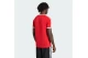 Adidas Originals 3-Stripes Slim Ringer Ανδρικό Κοντομάνικο T-Shirt Κόκκινο, Λευκό