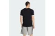 Adidas Originals 3-Stripes Slim Ringer Ανδρικό Κοντομάνικο T-Shirt Μαύρο, Λευκό