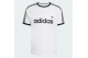 Adidas Originals 3-Stripes Slim Ringer Ανδρικό Κοντομάνικο T-Shirt Λευκό, Μαύρο