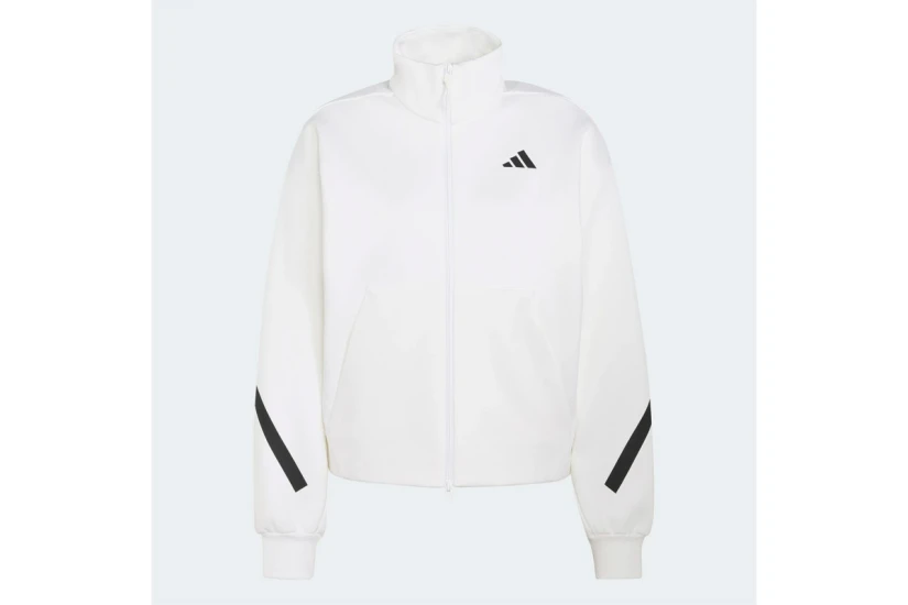 Adidas Performance Z.N.E. Γυναικεία Πολυεστερική Ζακέτα Λευκή