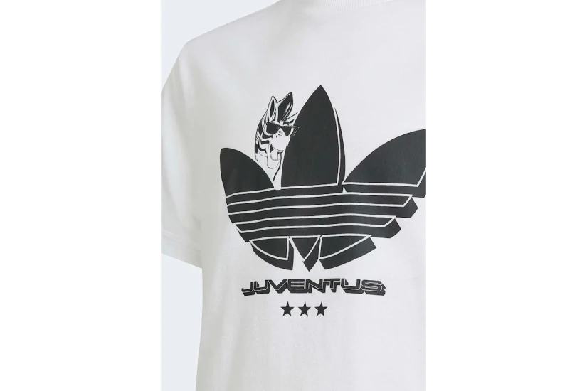 Adidas Originals Juventus Graphic Παιδικό Κοντομάνικο T-Shirt Λευκό, Μαύρο