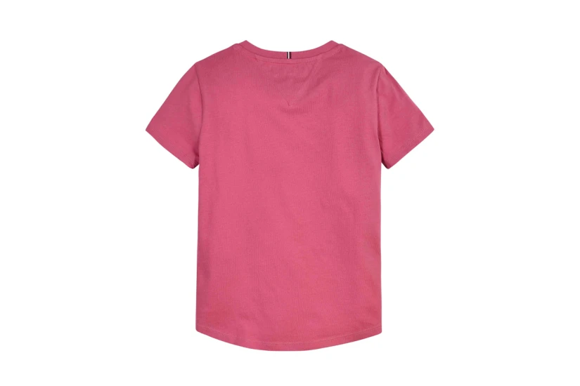 Tommy Jeans Graphic Ανδρικό Κοντομάνικο T-Shirt Ροζ