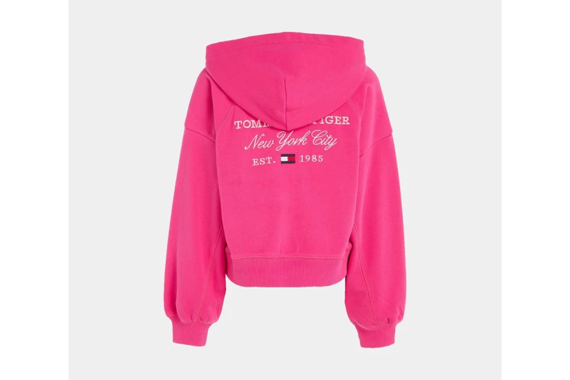 Tommy Jeans Script Zip Ζακέτα Βαμβακερή (KG0KG07591 TP1)
