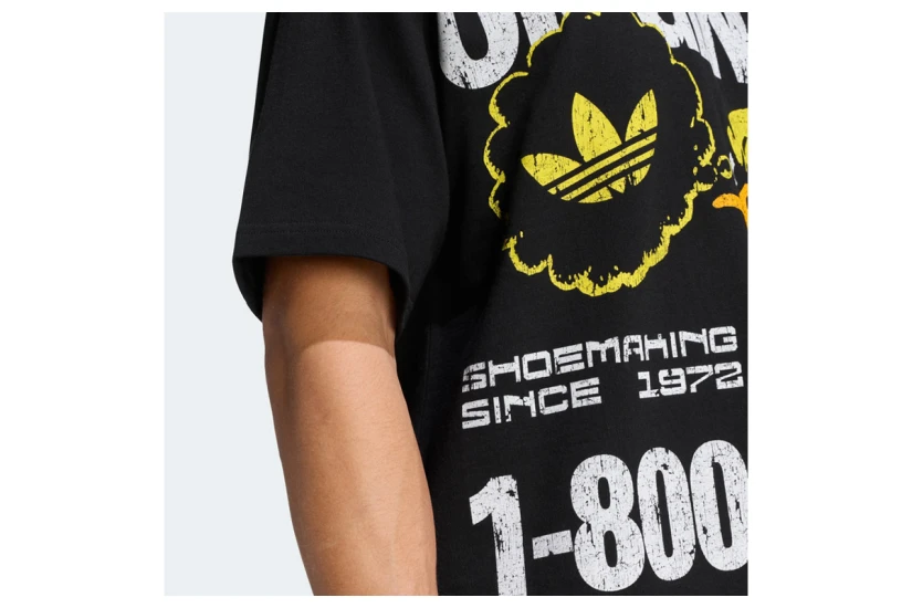Adidas Originals Duck Graphic Ανδρικό Κοντομάνικο T-Shirt Μαύρο
