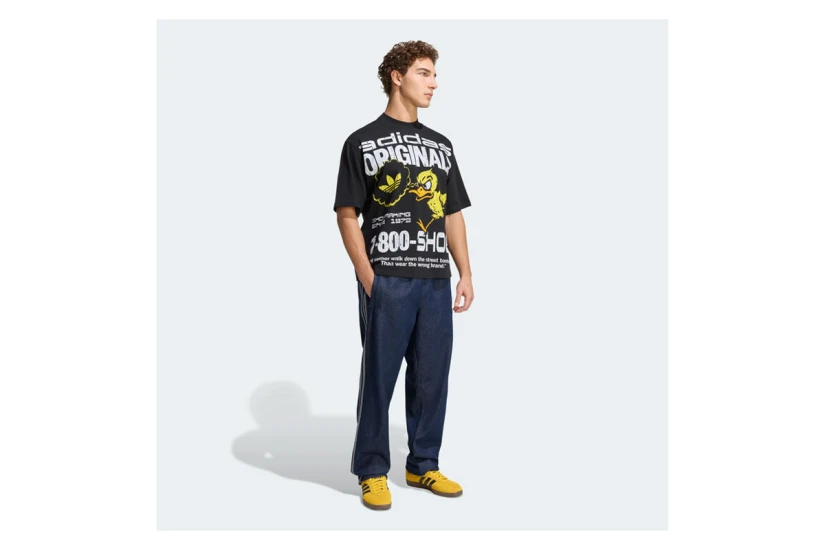 Adidas Originals Duck Graphic Ανδρικό Κοντομάνικο T-Shirt Μαύρο
