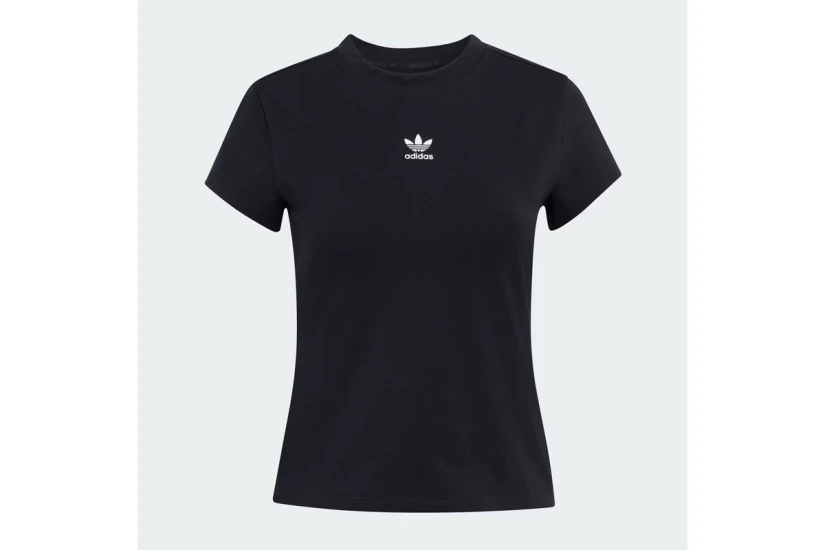 Adidas Originals Baby Essentials Γυναικείο Κοντομάνικο T-Shirt Μαύρο