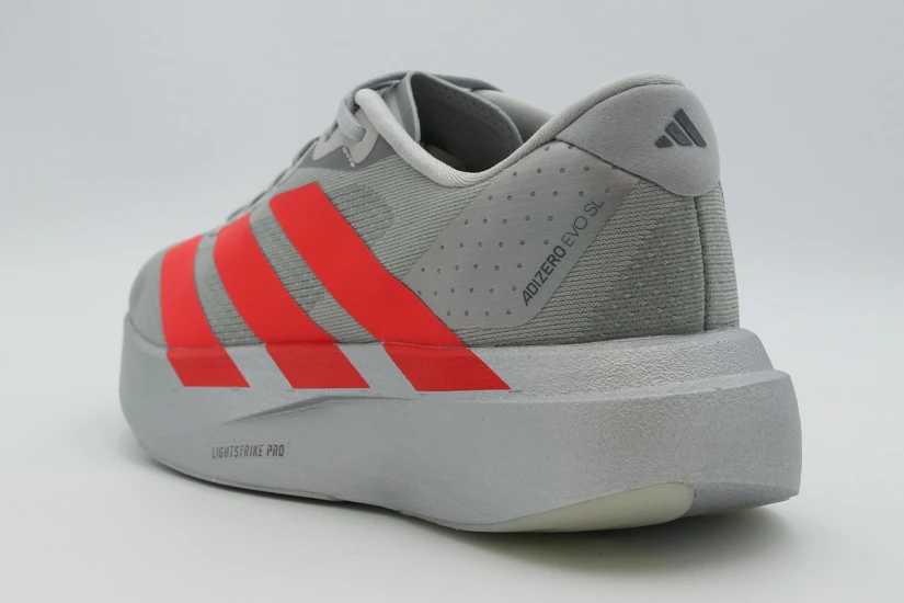 Adidas Performance Adizero EVO SL Αθλητικά Παπούτσια για Τρέξιμο Γκρι, Κόκκινα