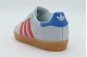 Adidas Originals Gazelle Comfort Closure Elastic Laces Βρεφικά Sneakers Σιέλ, Κόκκινα, Καφέ