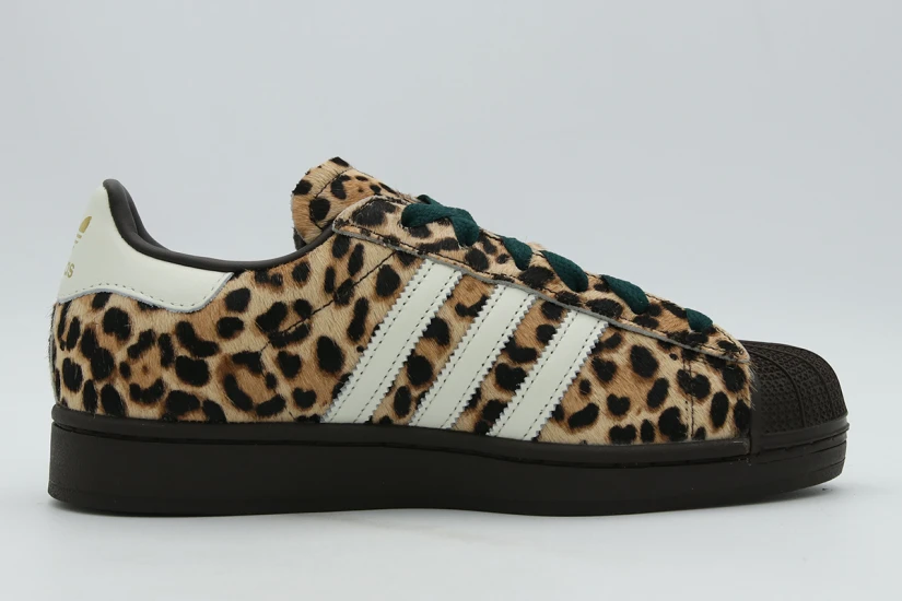 Adidas Originals Superstar II Sneakers Μπεζ, Καφέ, Λευκά, Κυπαρισσί