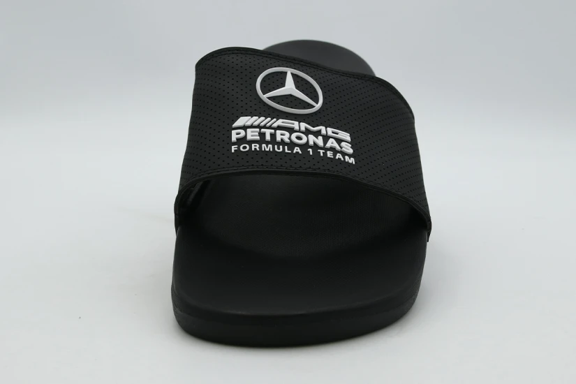 Adidas Performance Mercedes F1 Team Adilette Slides Παντόφλες Μαύρες