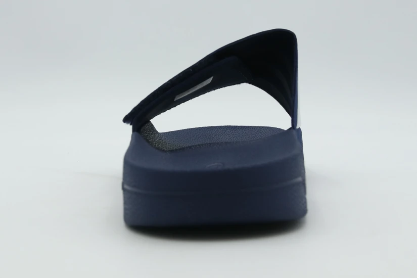 Adidas Performance Adilette Shower Velcro Slides Ανδρικές Παντόφλες Μπλε Σκούρο, Λευκές