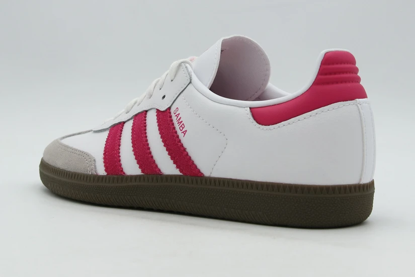 Adidas Originals Samba OG Sneakers Λευκά, Φούξια, Γκρι, Καφέ
