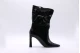 Karl Lagerfeld Panache Fold Down Boots Γυναικεία Μποτάκια Μαύρα