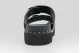 Karl Lagerfeld Kaia Double Buckle Γυναικεία Σανδάλια Μαύρα