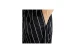 Karl Kani Small Signature Pinstripe Mesh Ανδρική Αθλητική Βερμούδα Μαύρη, Λευκή