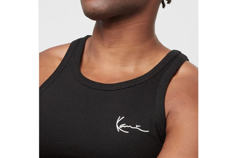 Karl Kani Chest Signature Essential Waffle Ανδρική Αμάνικη Μπλούζα