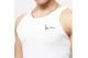 Karl Kani Chest Signature Essential Waffle Αμάνικη Μπλούζα Λευκή