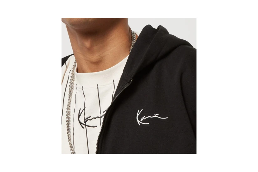 Karl Kani Chest Signature Ζακέτα Βαμβακερή Ανδρική (KM-ZH011-001-01 BLACK)