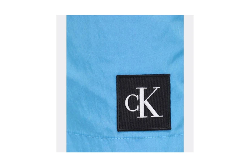 Calvin Klein Medium Drawstring Ανδρικό Μαγιό Σορτς Γαλάζιο
