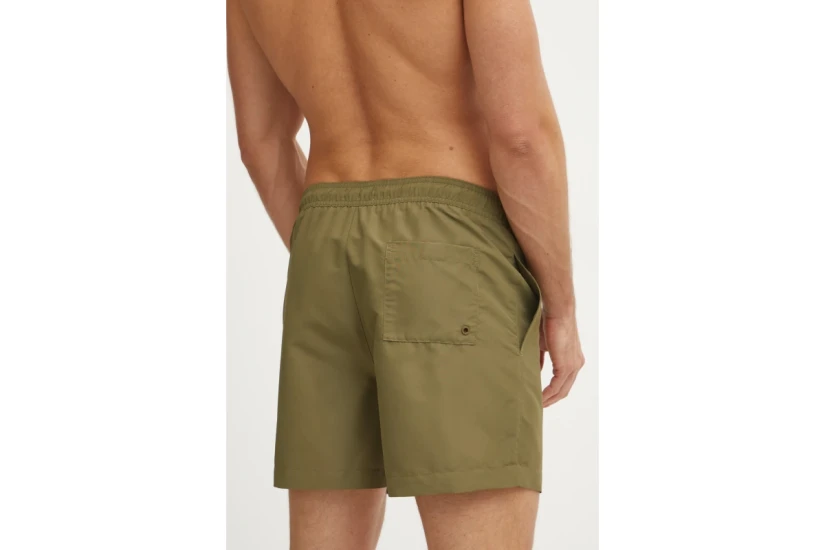 Calvin Klein Μεσαίου Μήκους Μαγιό Σορτς Λαδί