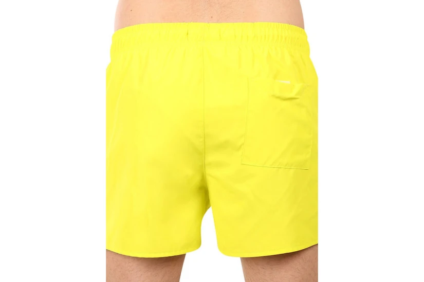 Calvin Klein Monogram Κοντού Μήκους Μαγιό Σορτς Κίτρινο Φλούο