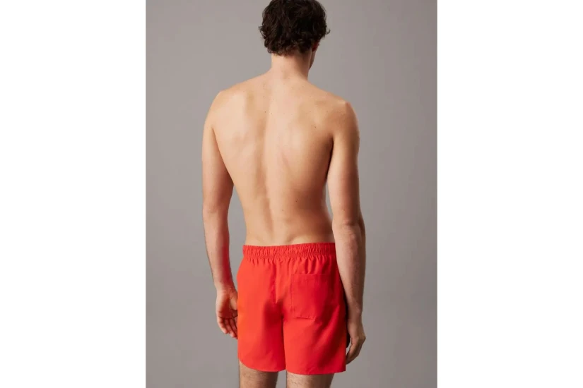 Calvin Klein Μεσαίου Μήκους Μαγιό Σορτς Πορτοκαλί